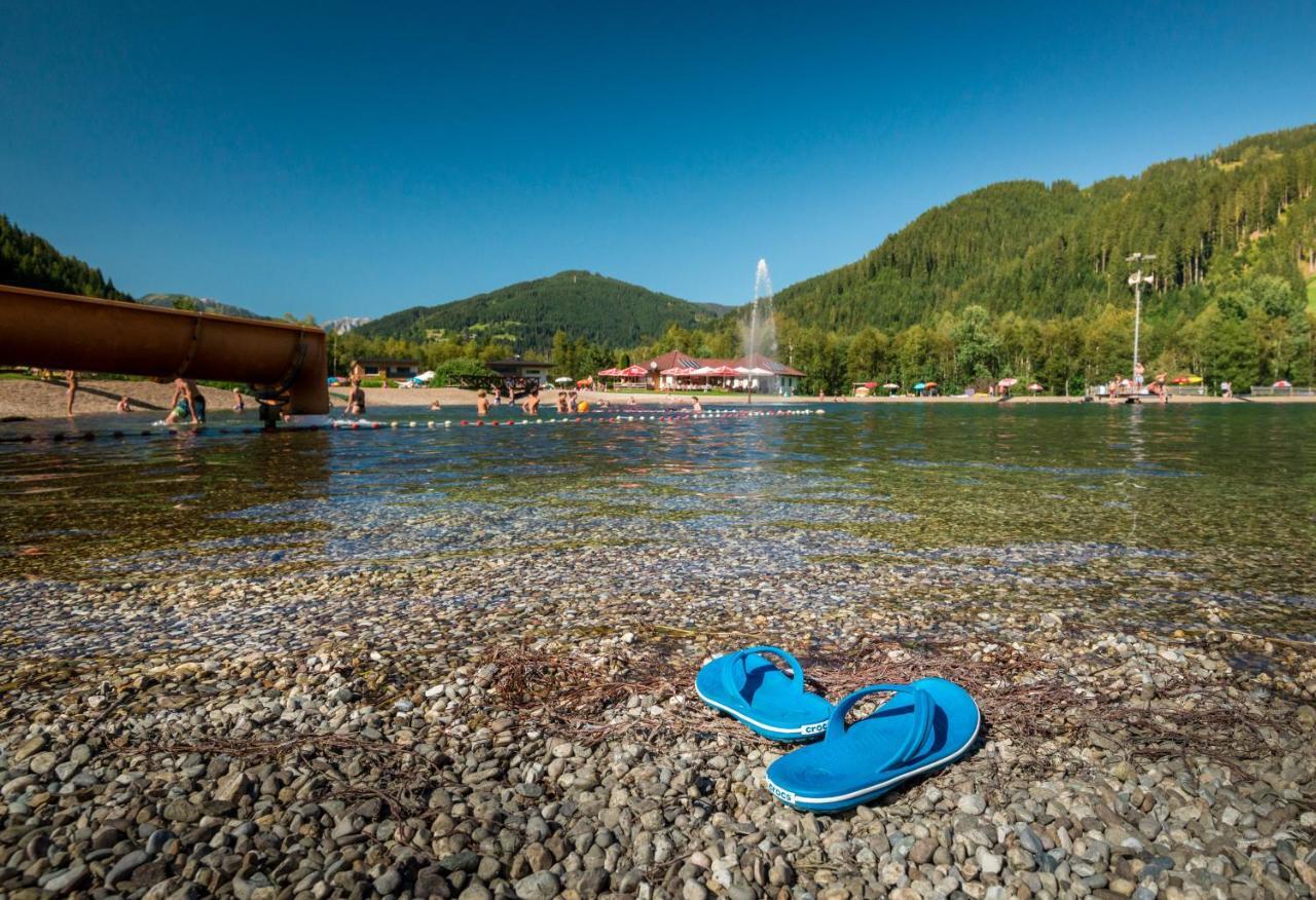 Ride & Relax Aparthotel Schwarz Eben Im Pongau Exterior photo